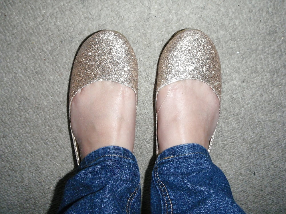 Nylon Feet in Flats &amp; Ballerinas #92512218