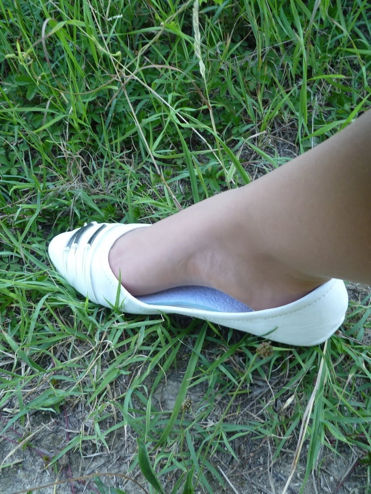 Nylon Feet in Flats &amp; Ballerinas #92512245