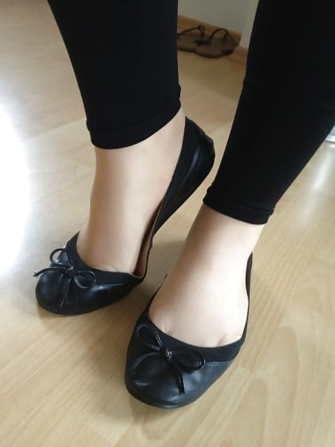 Nylon Feet in Flats &amp; Ballerinas #92512337