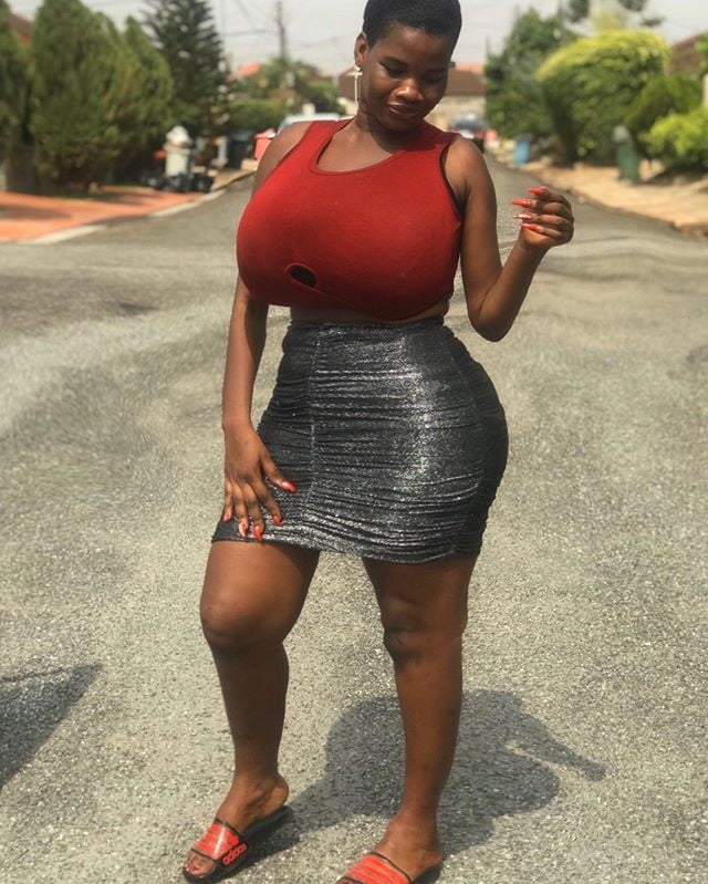 African huge tits Pamela #79974708