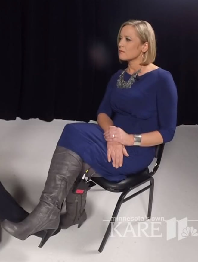Female Celebrity Boots &amp; Leather - US Newswomen #99968114