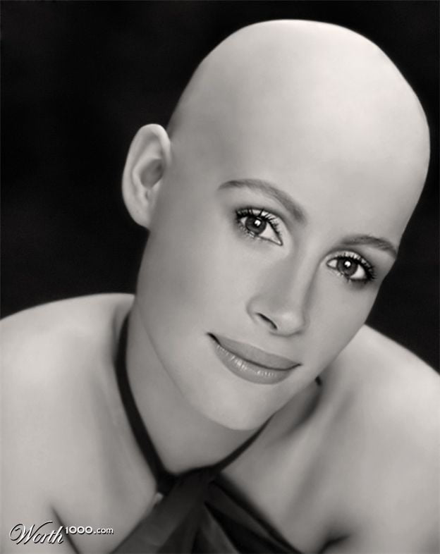Celebrity bald fakes #91033988