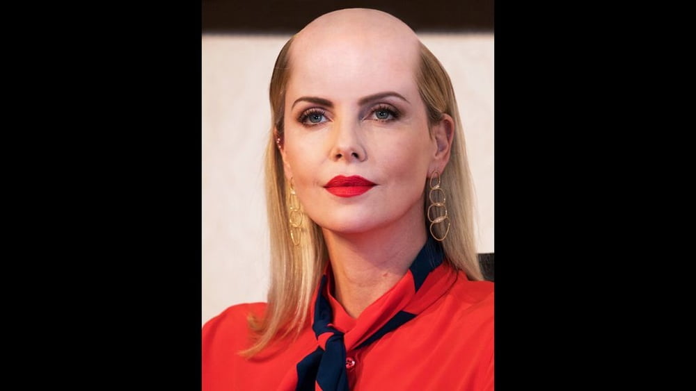 Celebrity bald fakes #91034035