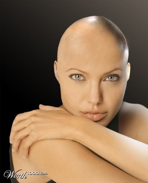 Celebrity bald fakes #91034038