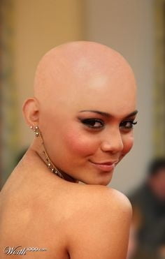 Celebrity bald fakes #91034056