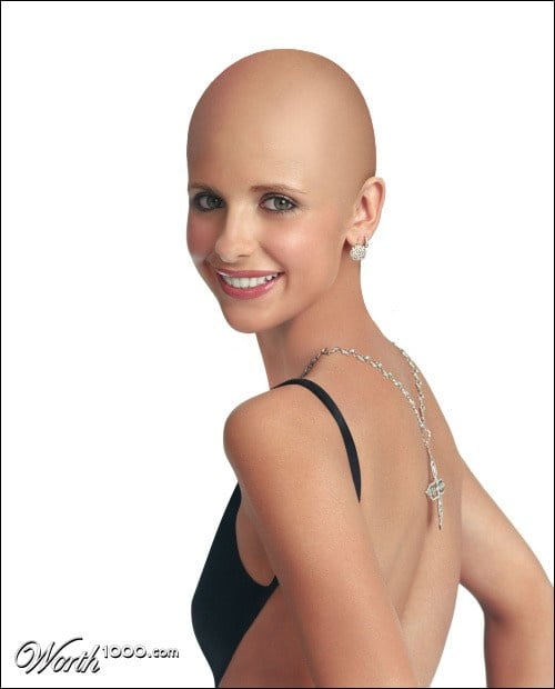 Celebrity bald fakes #91034057