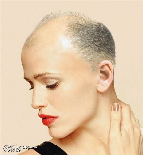 Celebrity bald fakes #91034069