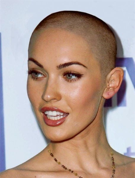 Celebrity bald fakes #91034071