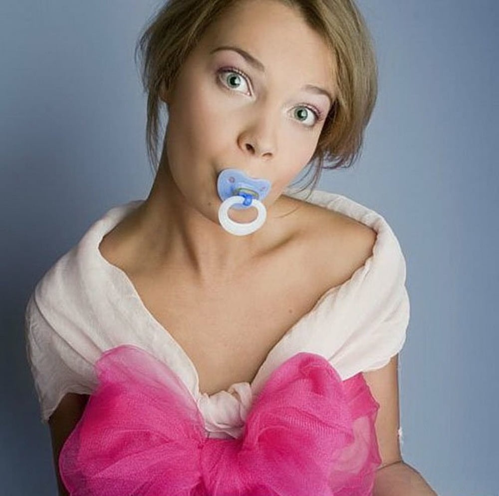 Sucking pacifier and some girls #97165470