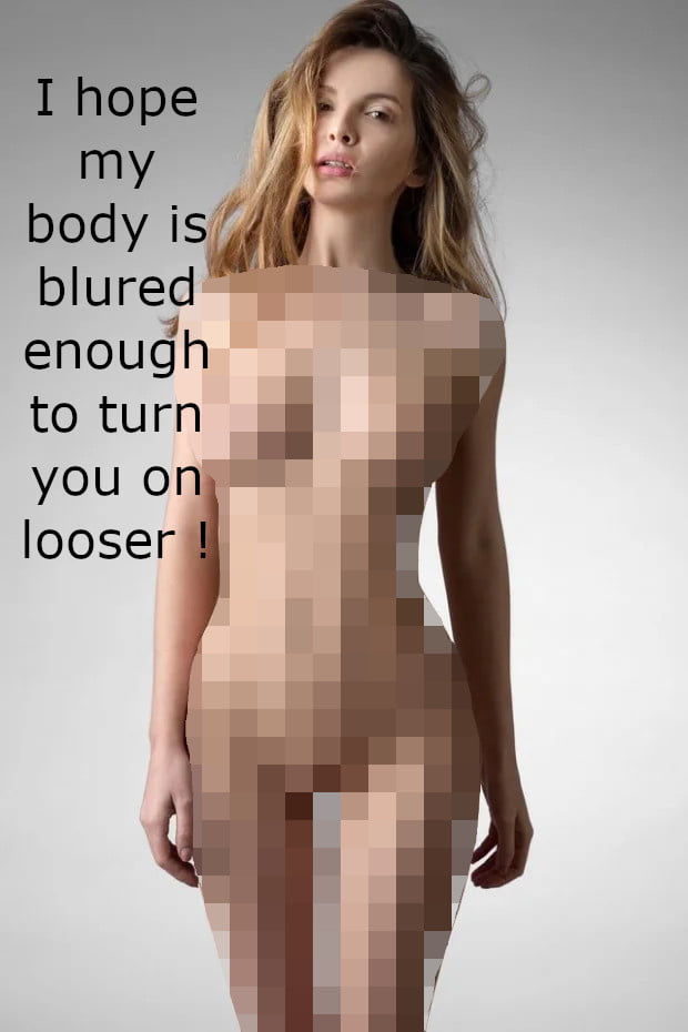 Censored captions for virgin pussy-free looser #99078671