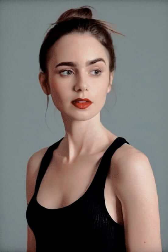 Lily Collins adoration #94422255