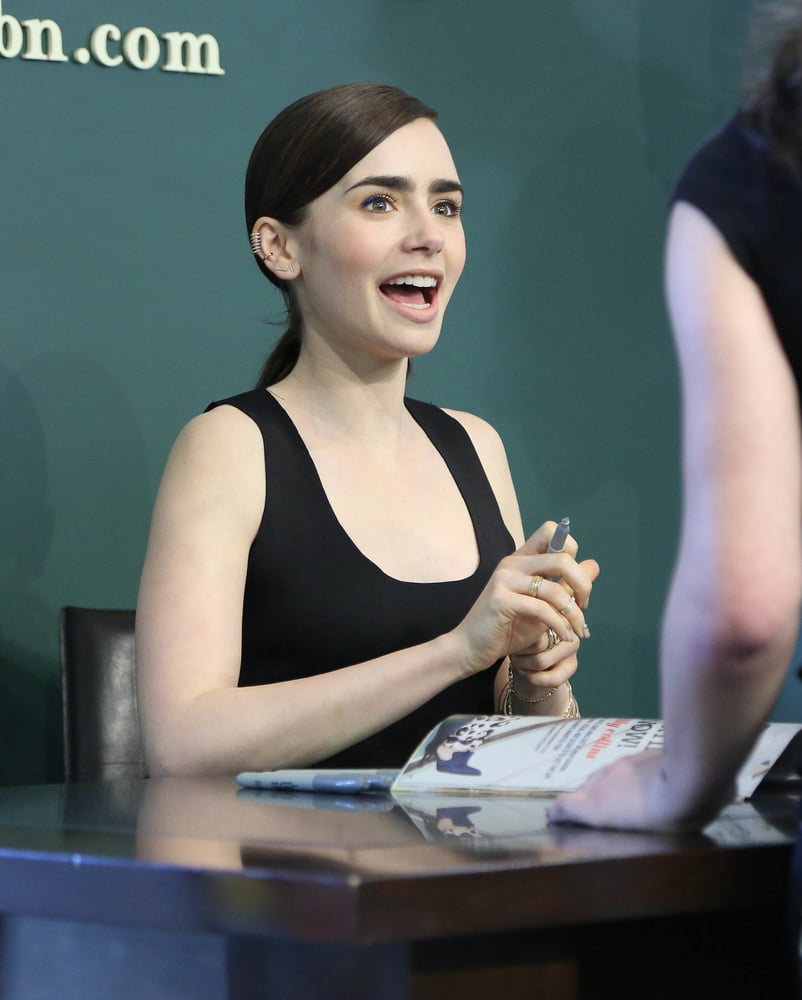 Lily Collins adoration #94422365