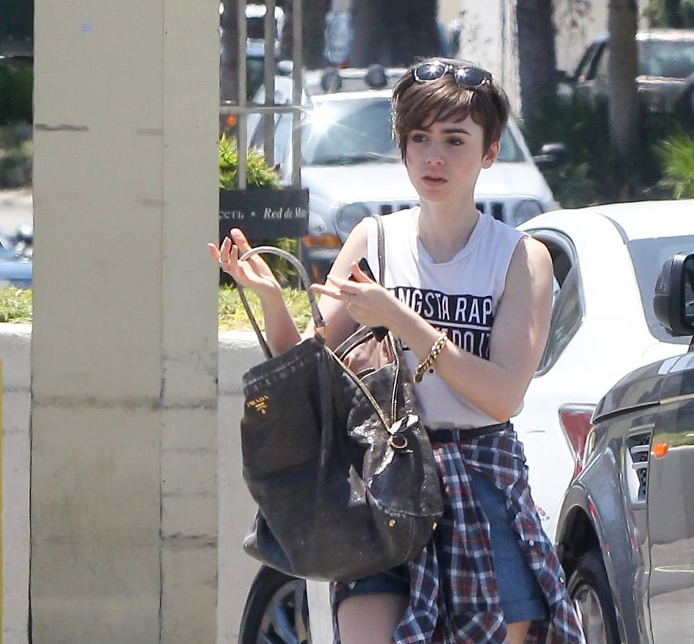 Lily Collins adoration #94422429