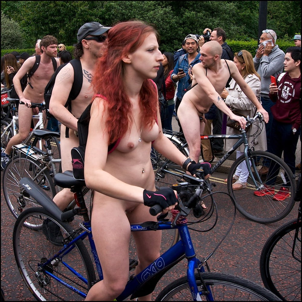 Girls of the London WNBR (world naked bike ride) #80837503