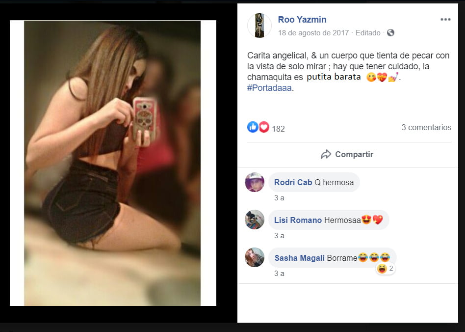 Yasmin yacuzzi tapia sexy puta heiß argentinien (facebook)
 #80472774