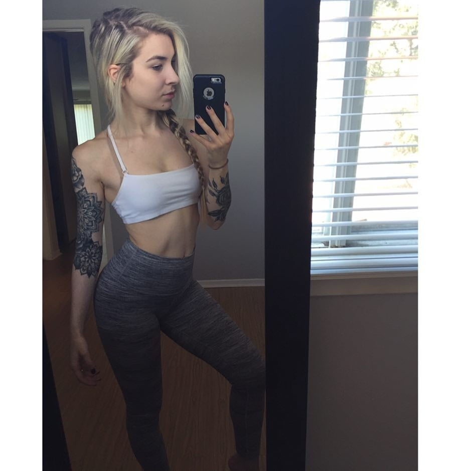canadian blonde pawng girl tatoo #89206867