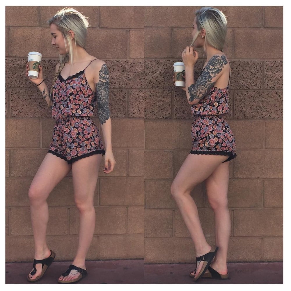 Kanadische Blondine Pfand Mädchen tatoo
 #89207272