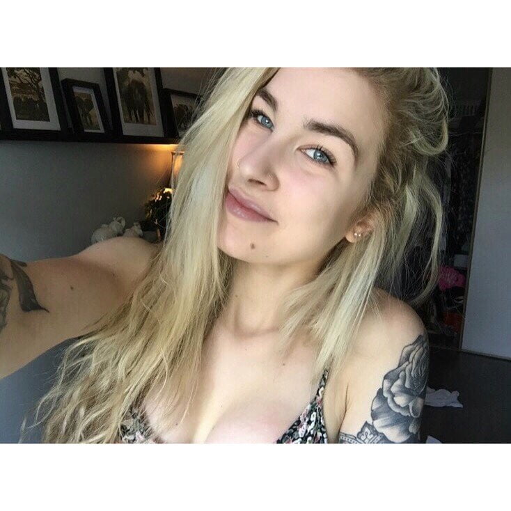 canadian blonde pawng girl tatoo #89207336