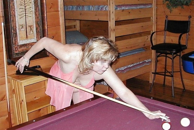 Sexy pool table ladies #83450307