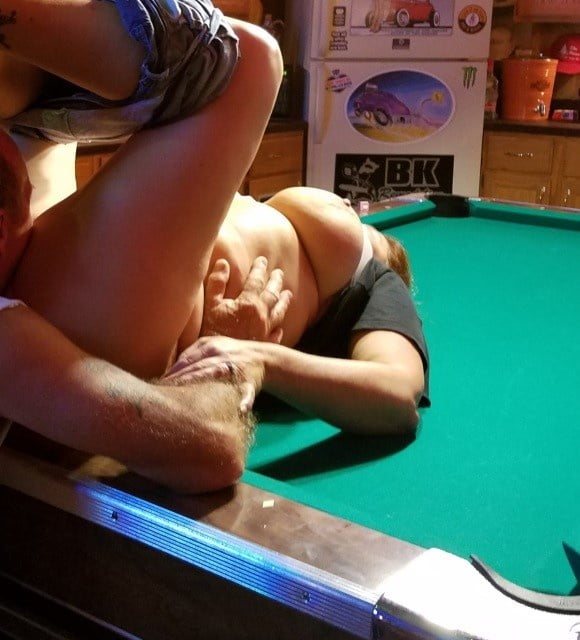 Sexy pool table ladies #83450408