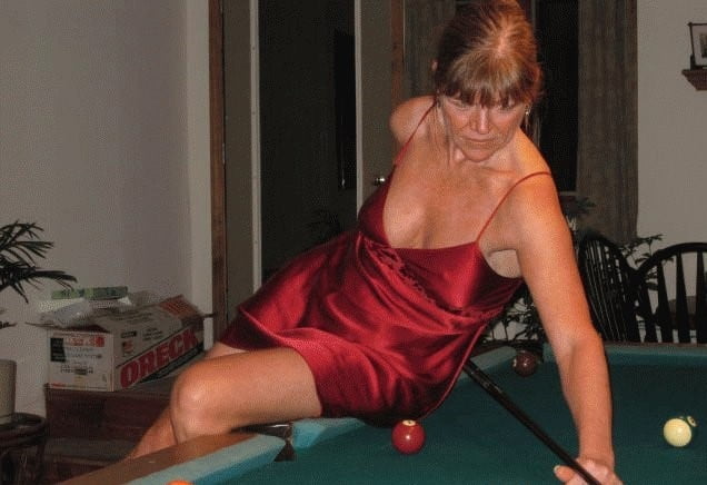 Sexy pool table ladies #83450435