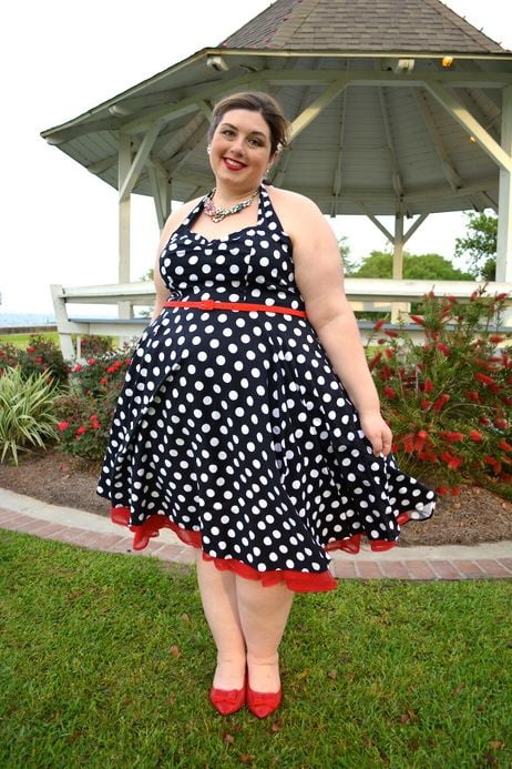 Belle bbws e grasse dai blog di moda (vestite)
 #97582253