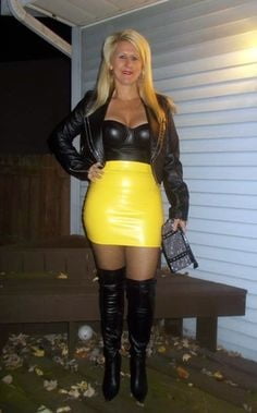 Pvc boots leather latex 119 #95073679