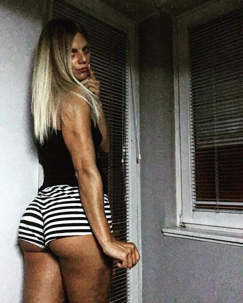 Serbian blonde fitnes whore mom beautiful ass Natasa Knez #105365111