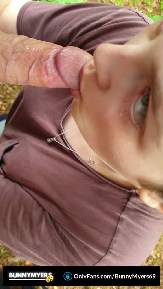 NEARLY GOT CAUGHT SUCKING DADDY IN THE WOODS! #107042426