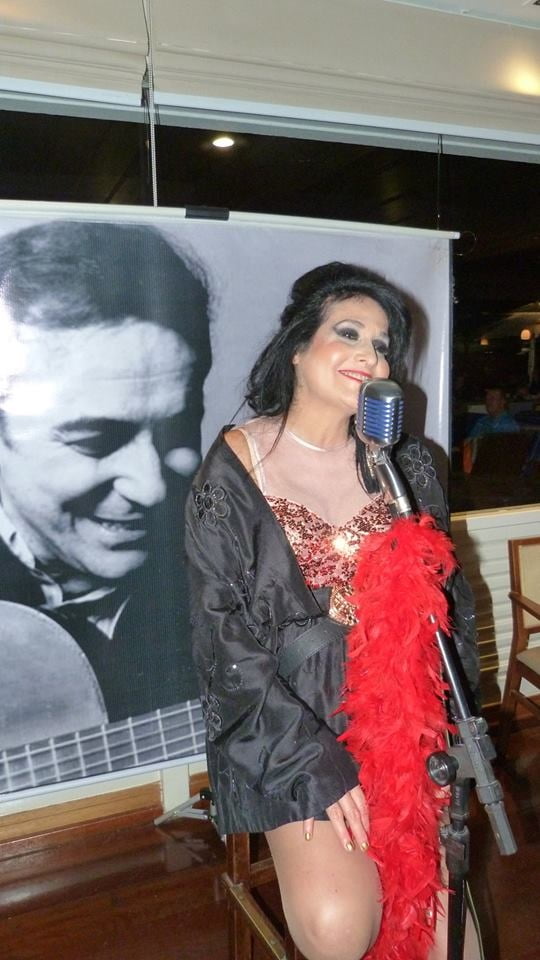 Brazilian Mature Folk Singer Cantora Hanna #93613444