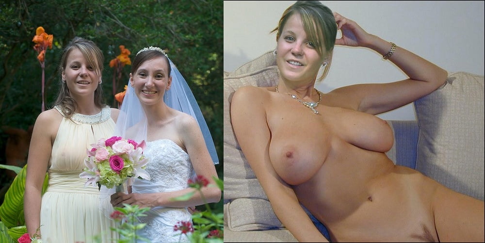 Brides dressed and undressed #102595199