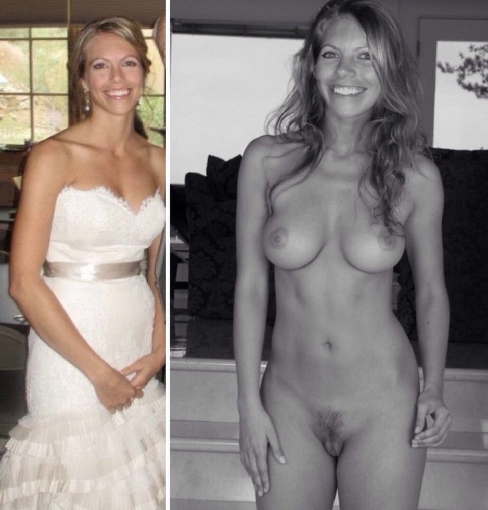 Brides dressed and undressed #102595246