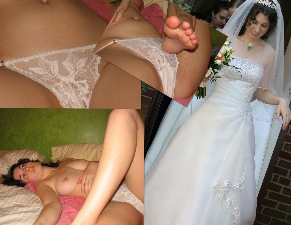 Brides dressed and undressed #102595290