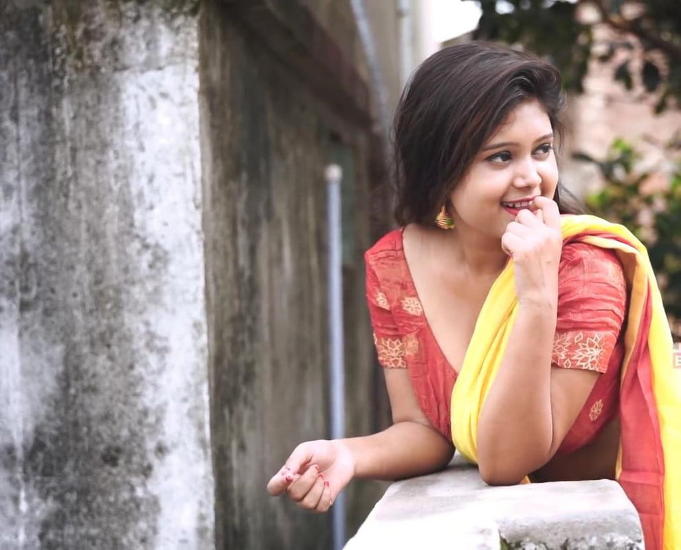 BENGALI Saree lover girl suporna #102730363