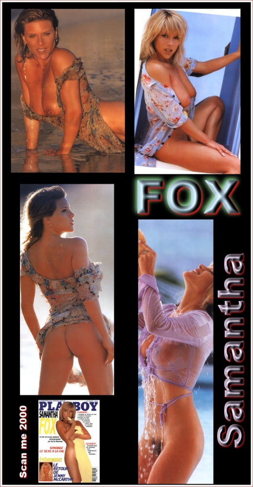 80s Singer Samantha Fox #88191489