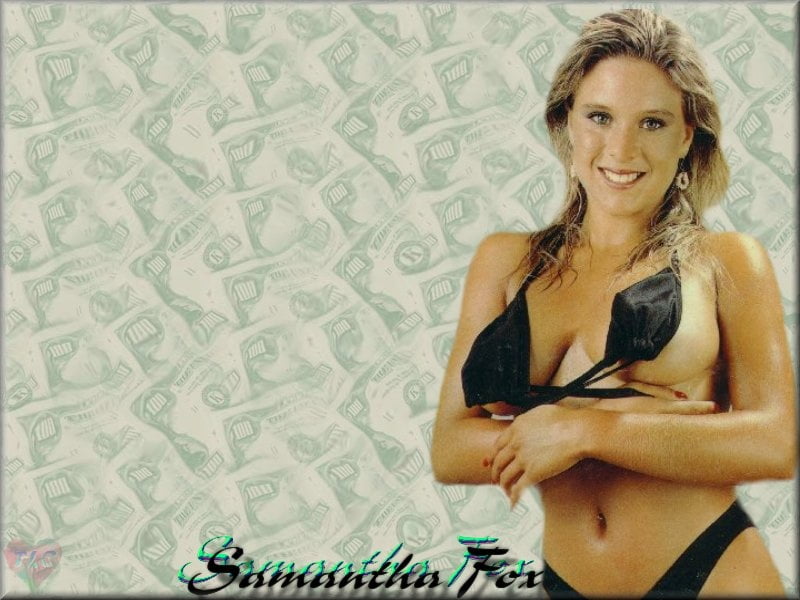 80s Singer Samantha Fox #88192094