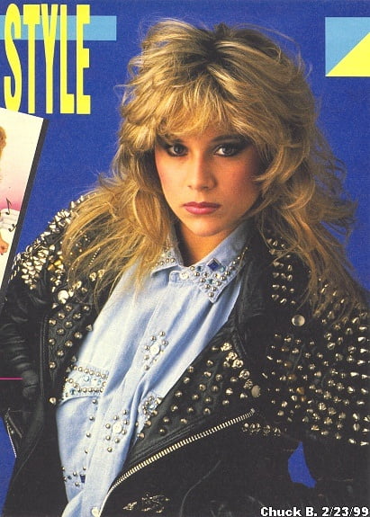 80s Singer Samantha Fox #88192540