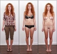 赤毛の着衣＆脱衣 13
 #103575840