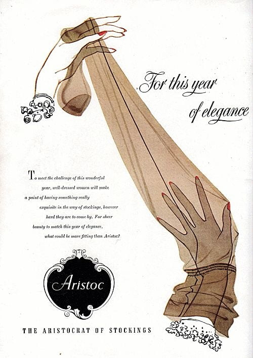 Nylon stocking ads #90580203