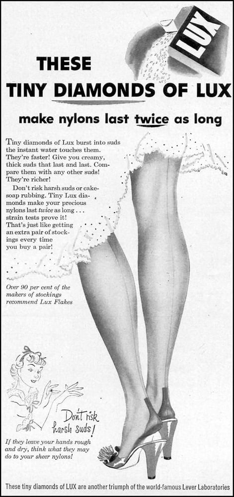Nylon stocking ads #90580223
