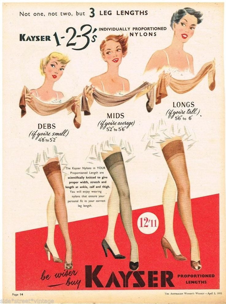 Nylon stocking ads #90580272