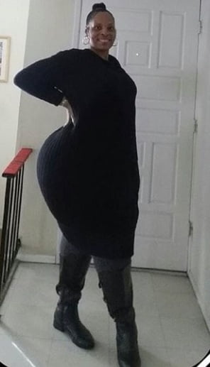 Huge thigh mega booty extra wide hip bbw 4real #105007696