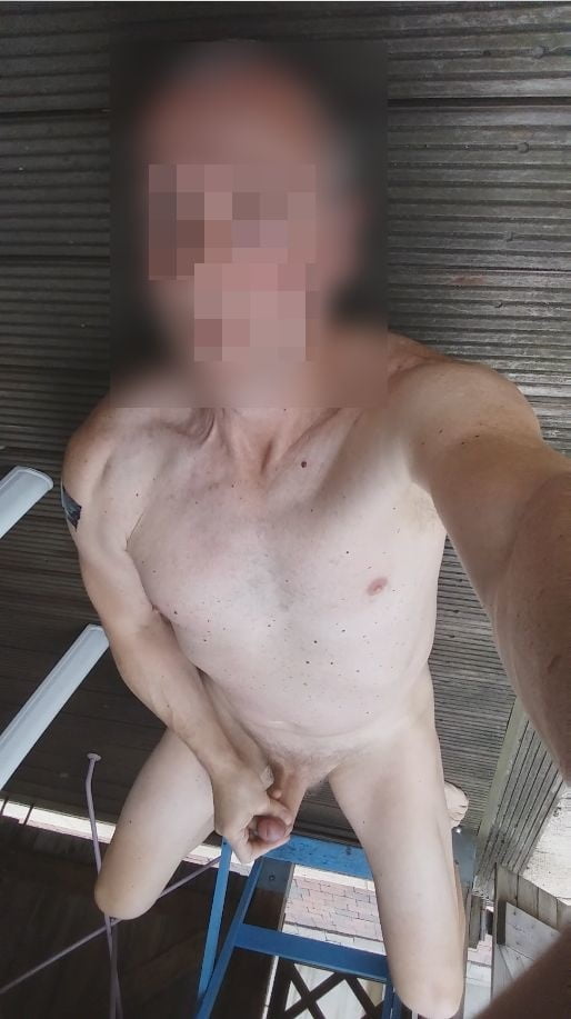 public outdoor exhibitionist twink shooting cum on belly #107222051