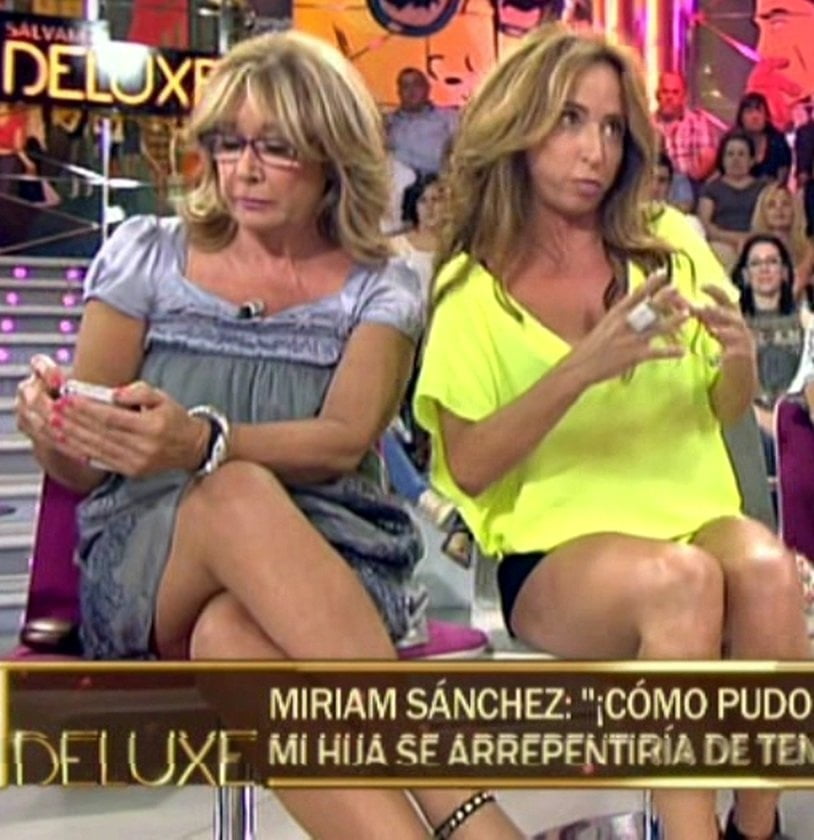 スペインのテレビ番組の乳房マリア・パティノ
 #93611543