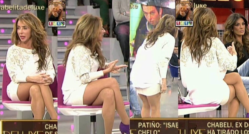 スペインのテレビ番組の乳房マリア・パティノ
 #93611590