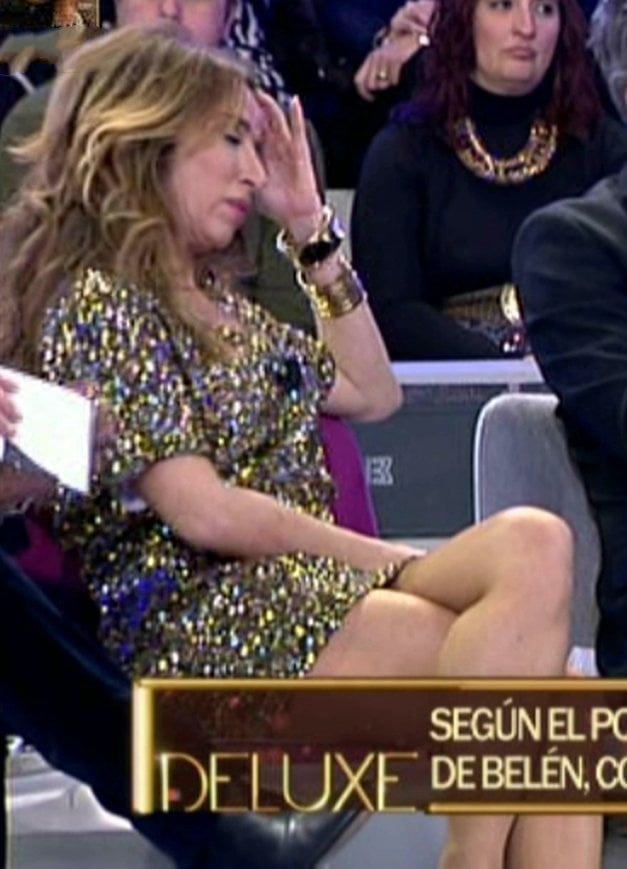 スペインのテレビ番組の乳房マリア・パティノ
 #93611614