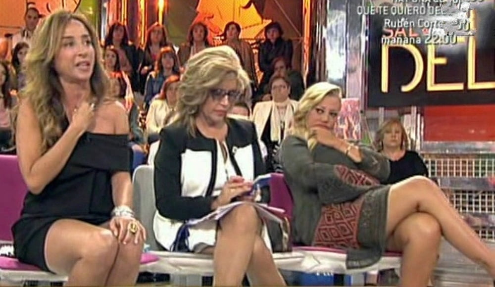 スペインのテレビ番組の乳房マリア・パティノ
 #93611651