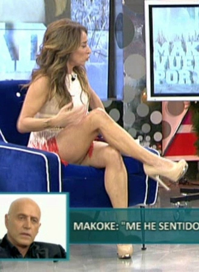 スペインのテレビ番組の乳房マリア・パティノ
 #93611702