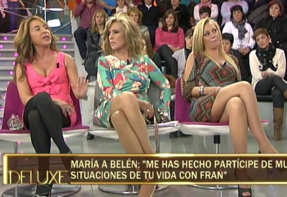 スペインのテレビ番組の乳房マリア・パティノ
 #93612164