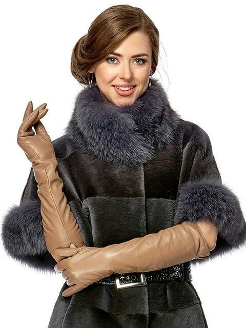 Brown Leather Gloves 3 - by Redbull18 #97423416